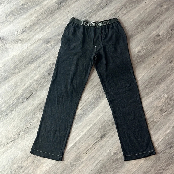 🇺🇸 Joe boxer gray straight slim jogger /  pj pants size medium - Picture 3 of 12